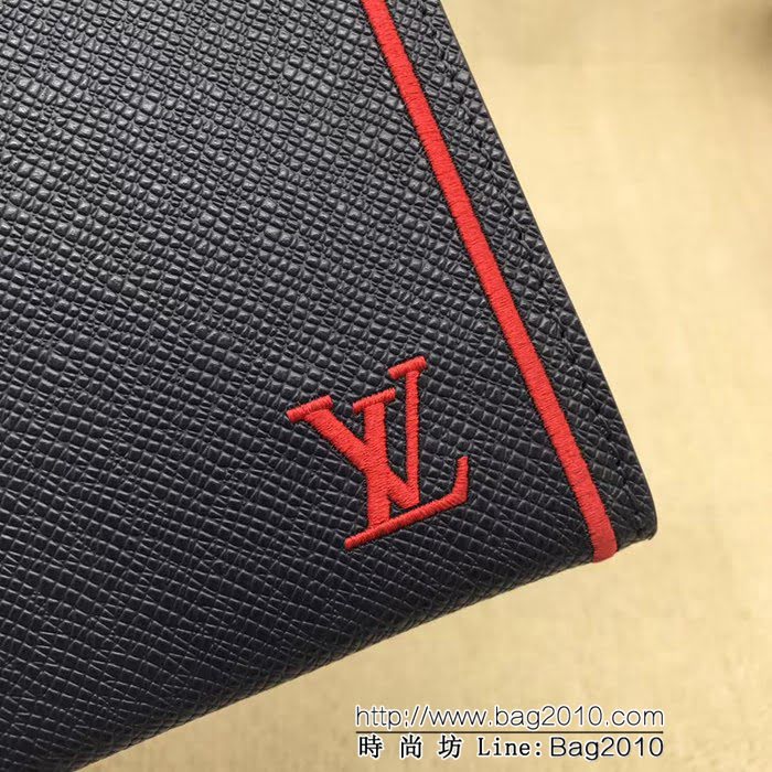 路易威登LV頂級原單 M61692十字紋洗漱包2018-19秋冬男士新款 手拿包 ZY1107